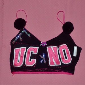 Handmade patchwork crop top